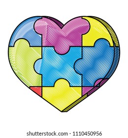 puzzle pieces design