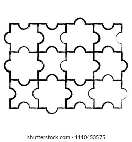 puzzle pieces design