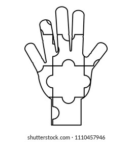 puzzle pieces design
