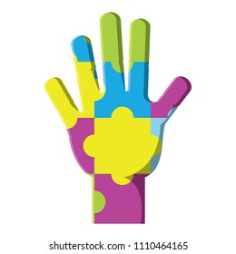 puzzle pieces design