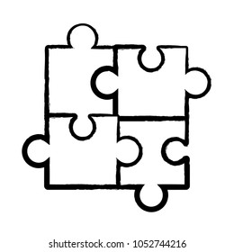 puzzle pieces icon 
