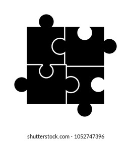 puzzle pieces icon 