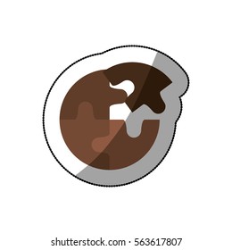 Puzzle pieces icon