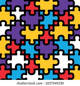 puzzle pieces icon image vector illustration design 