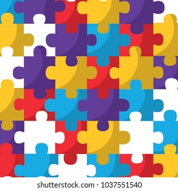 puzzle pieces icon image vector illustration design 