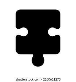 puzzle pieces icon. puzzle sign. vector illustration