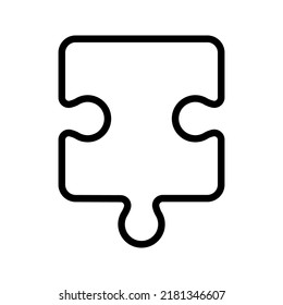 icono de rompecabezas. signo de rompecabezas. ilustración vectorial