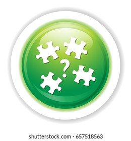 puzzle quiz icon