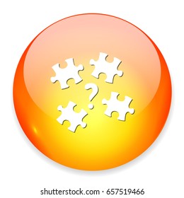 puzzle quiz icon
