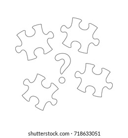 puzzle quiz icon
