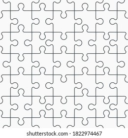 Similar Images, Stock Photos & Vectors of White puzzle, vector ...