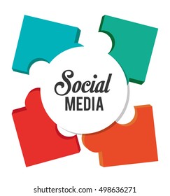 Puzzle and social media design