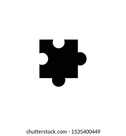 Puzzle Symbol Icon Vector Illustration