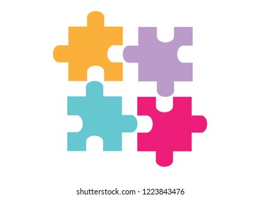 Puzzle vector design