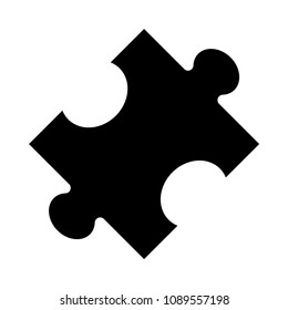puzzle vector glyphs icon