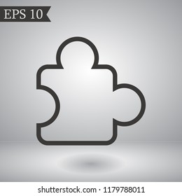 Puzzle vector icon 10 eps