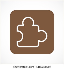 Puzzle vector icon 10 eps