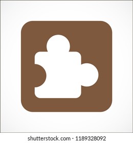 Puzzle vector icon 10 eps