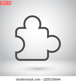 Puzzle vector icon 10 eps