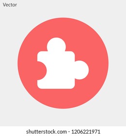 Puzzle vector icon 10 eps
