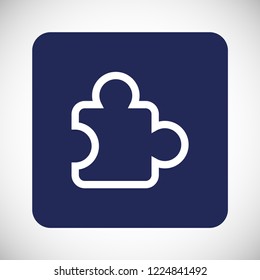 Puzzle vector icon 10 eps