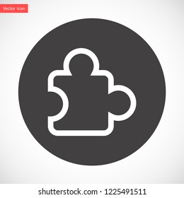 Puzzle vector icon 10 eps