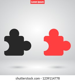 Puzzle vector icon 10 eps