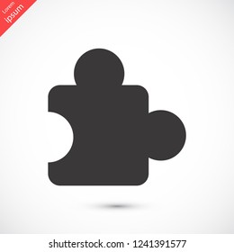 Puzzle vector icon 10 eps