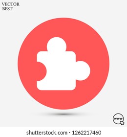 Puzzle vector icon 10 eps