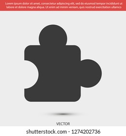 Puzzle vector icon 10 eps