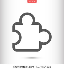 Puzzle vector icon 10 eps