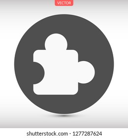Puzzle vector icon 10 eps