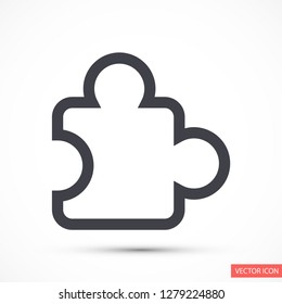 Puzzle vector icon 10 eps