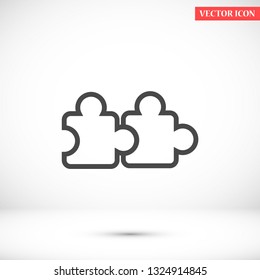 Puzzle vector icon 10 eps