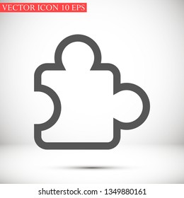 Puzzle vector icon 10 eps