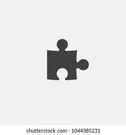 puzzle vector icon