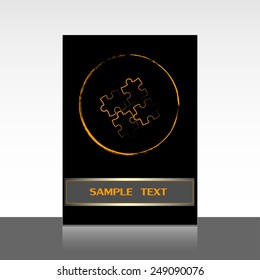 puzzle vector icon