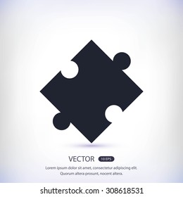 puzzle vector icon