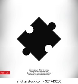 puzzle vector icon