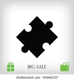 puzzle vector icon