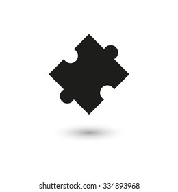 puzzle  - vector icon