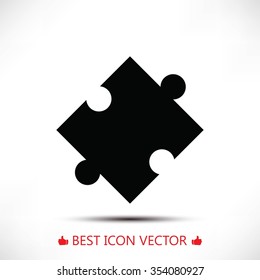 puzzle vector icon