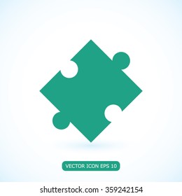 puzzle vector icon