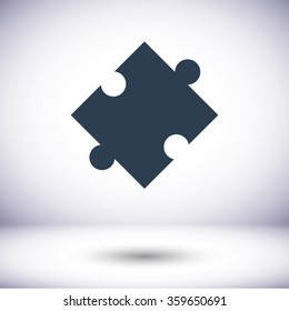 puzzle vector icon