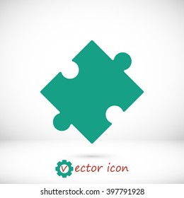 puzzle vector icon