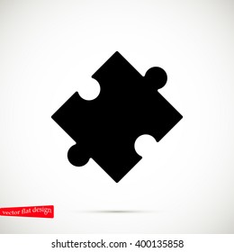 puzzle vector icon