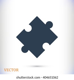 puzzle vector icon