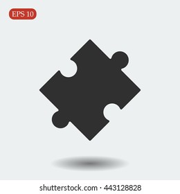 puzzle vector icon