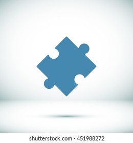 puzzle vector icon