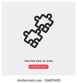 Puzzle vector icon